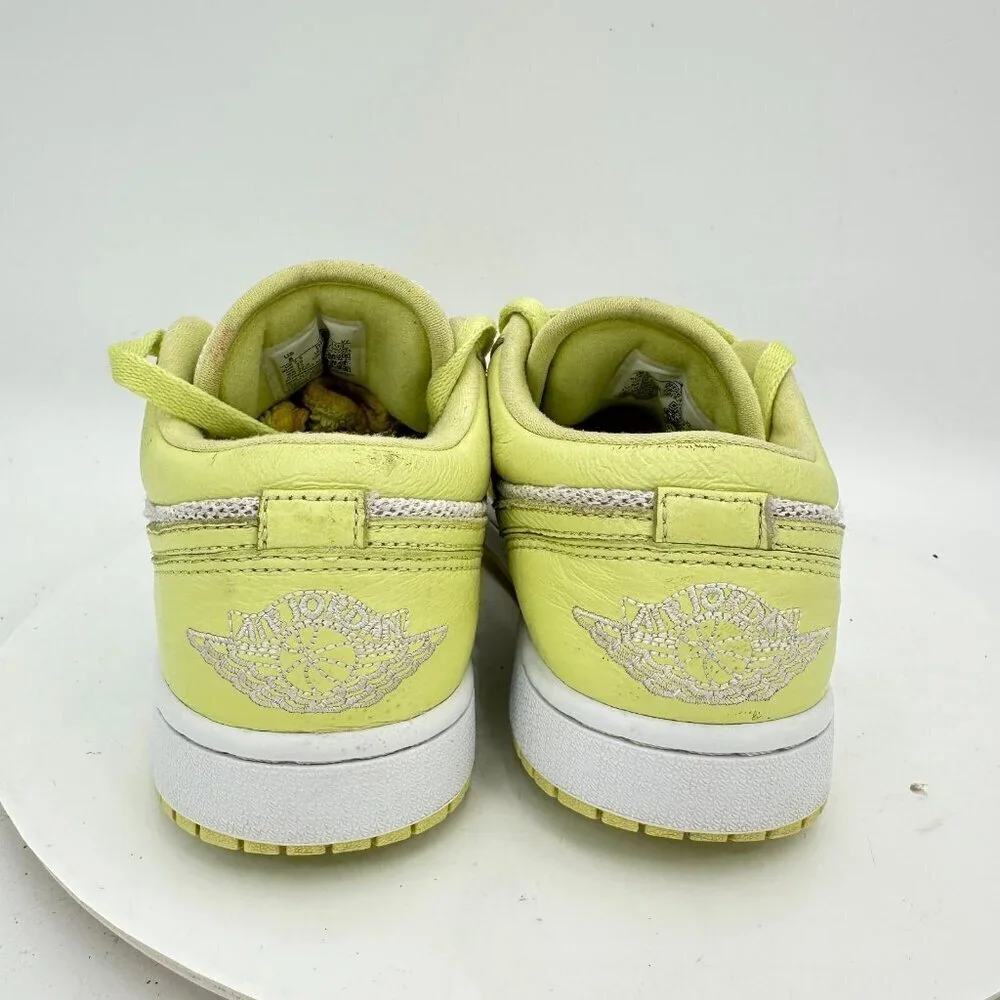 Nike Air Jordan 1 Low Women Size 8 DH9619-103 Limelight White Training Shoes